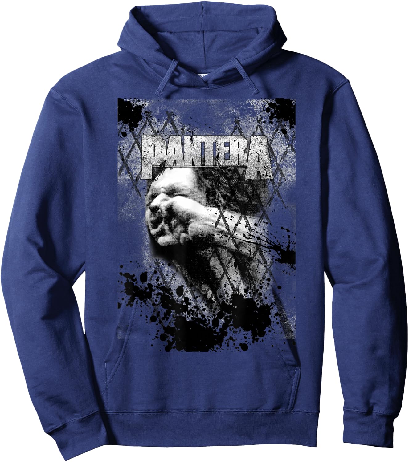 Pantera Offizielle Vulgär - Klassisch, Schwarz, , Kurzarm, S Hoodie - Hoodie | Navy