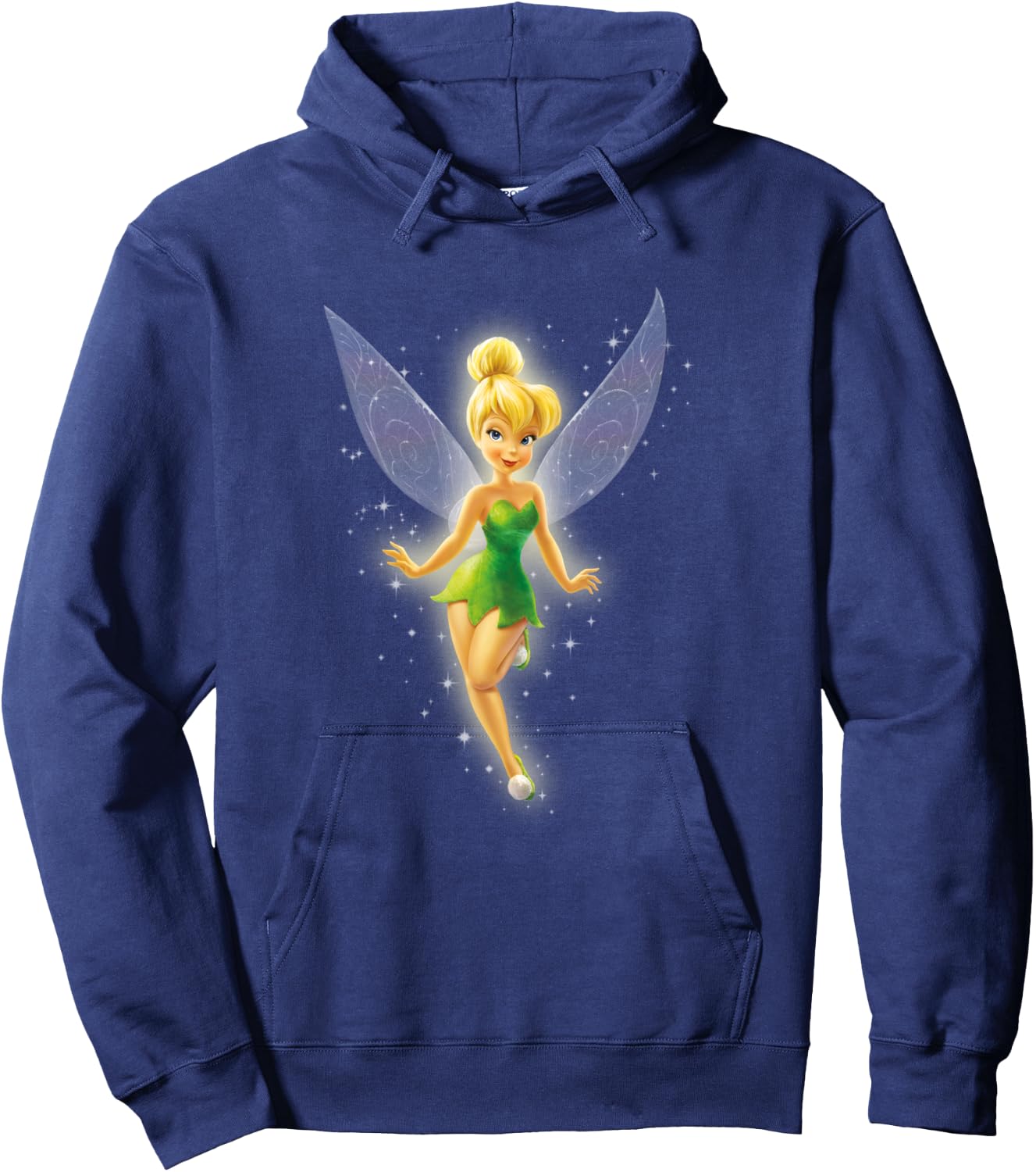 Tinkerbell Beautiful Fairy , Black, S Hoodie - Hoodie | Navy
