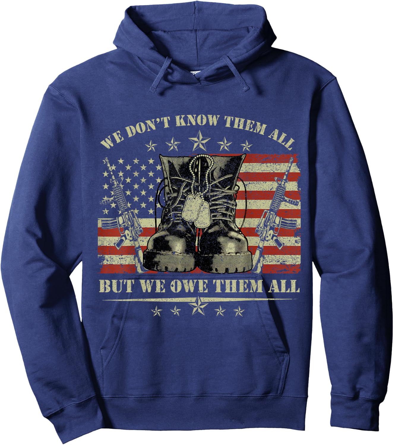 All Gave Some Some Gave All - Veteran & Memorial's Day Hoodie - Hoodie | Navy