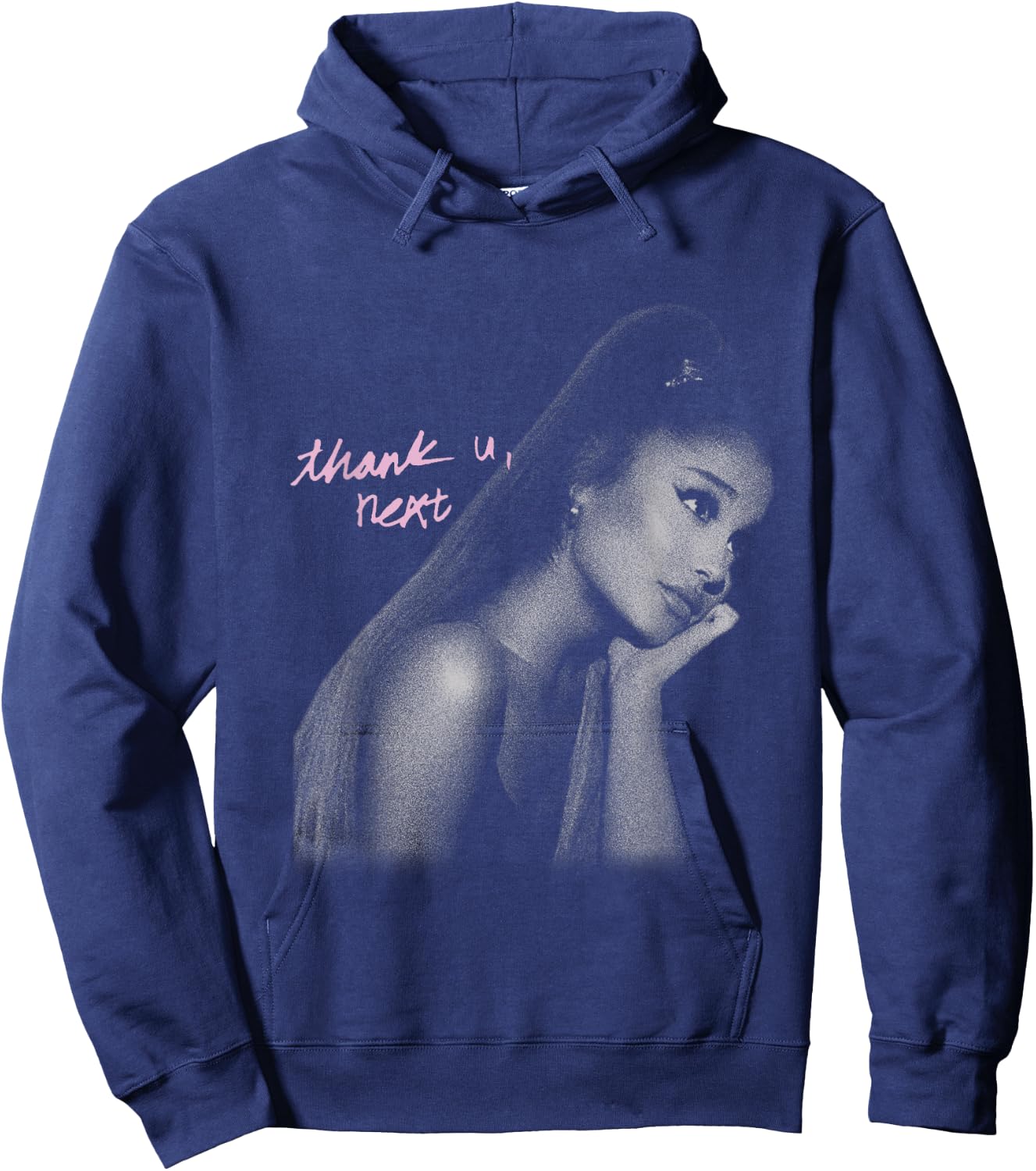 Official Ariana Grande Thank U Next , gray Hoodie - Hoodie | Navy