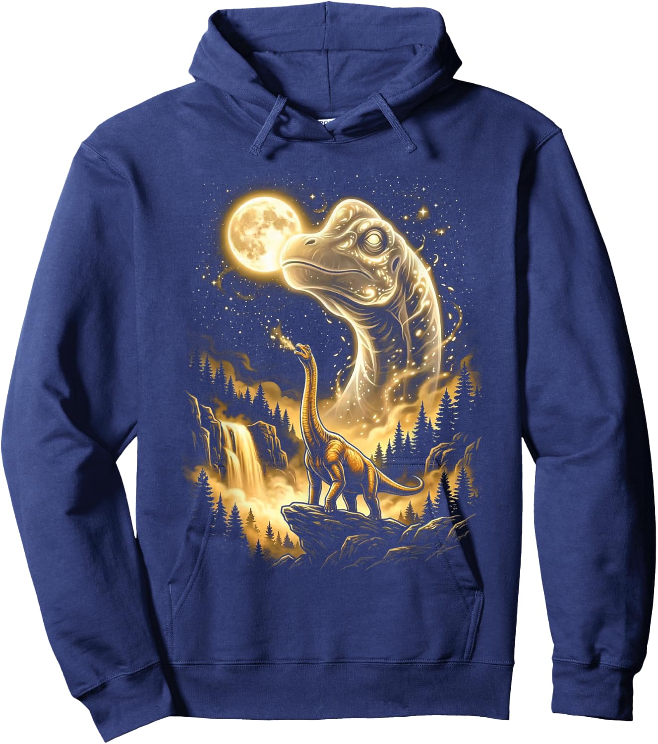 T-Shirt Hoodie - Hoodie | Navy