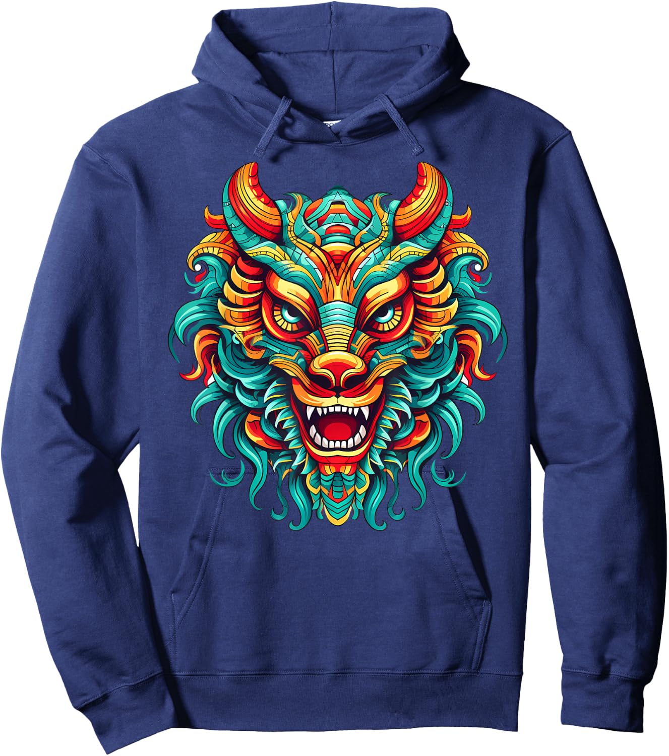 Quetzalcoatl Aztec God Serpent Dragon Mayan Inca Mythology Hoodie - Hoodie | Navy