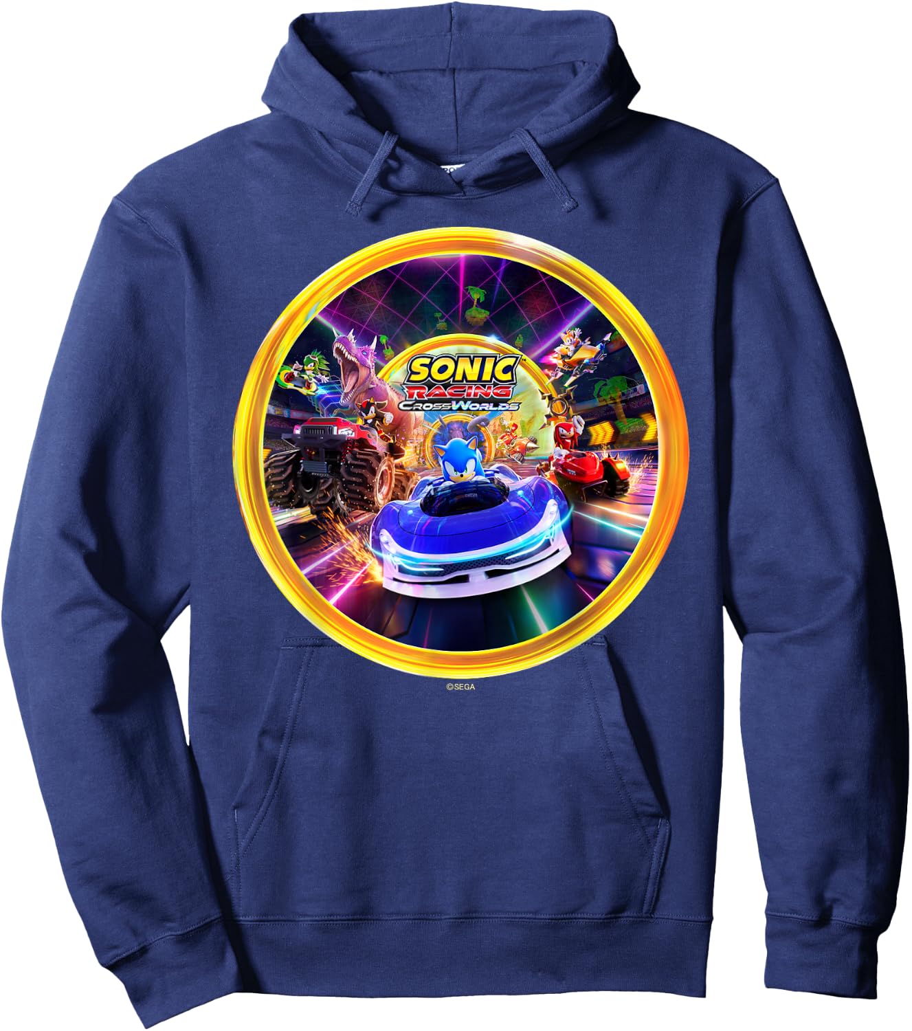 Sonic The Hedgehog: CrossWorlds Hoodie - Hoodie | Navy