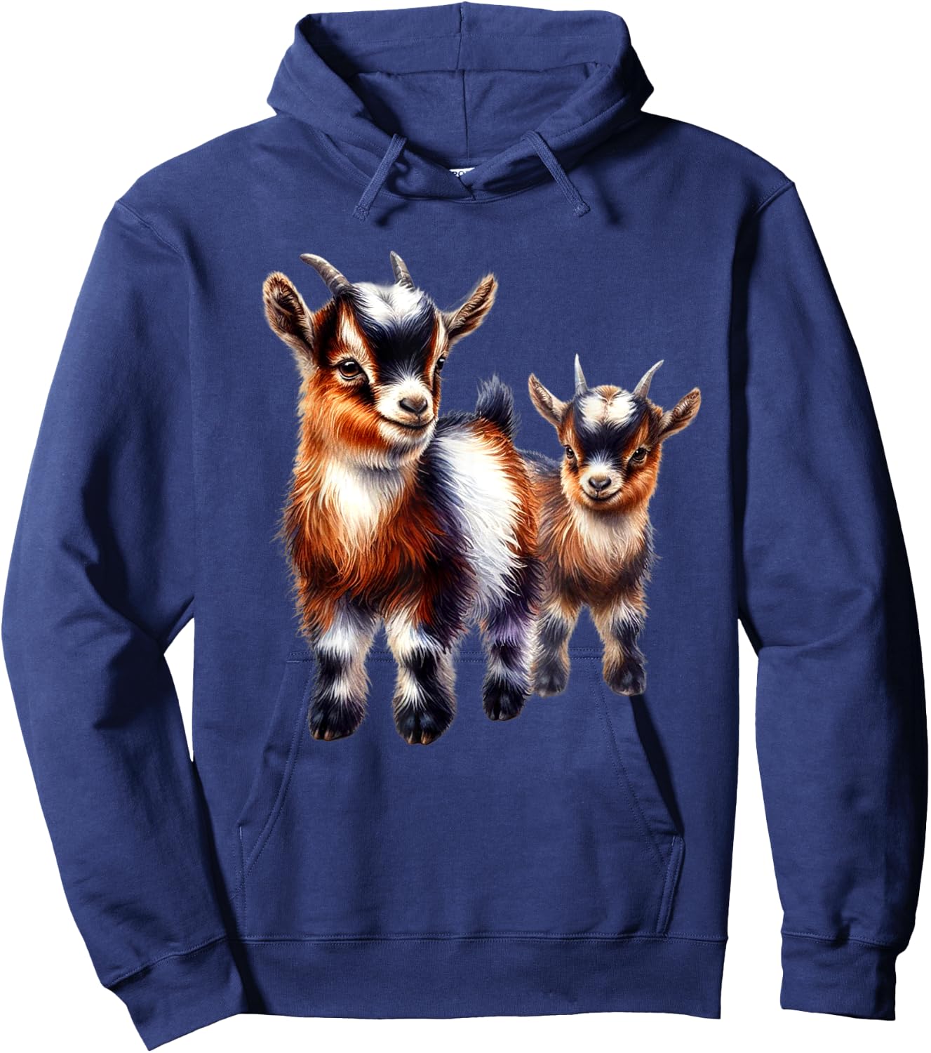 Pygmy Goat Lovers Farm Pygmy Goat Owners Moms Design Hoodie - Hoodie | Navy