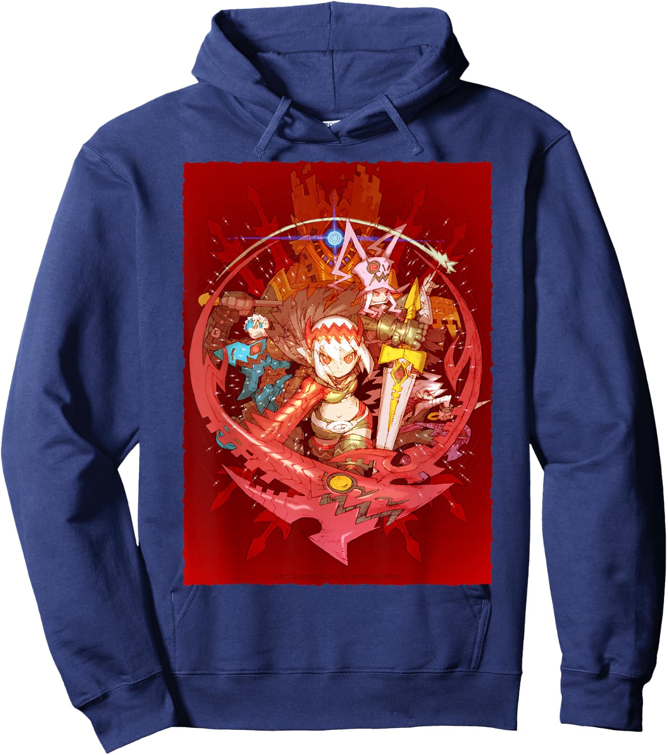 Dragon Marked for Death Package Illustration Hoodie - Hoodie | Navy