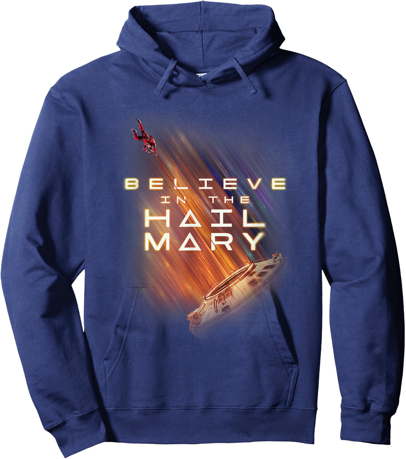 Glaube an das Ave Maria Hoodie - Hoodie | Navy