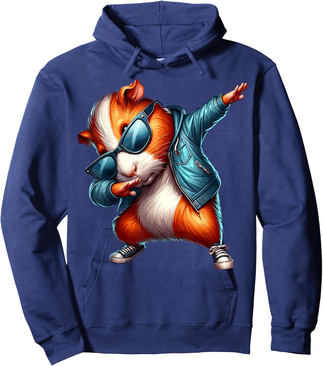 Dabbing Dab Dance Guinea Pig Hoodie - Hoodie | Navy