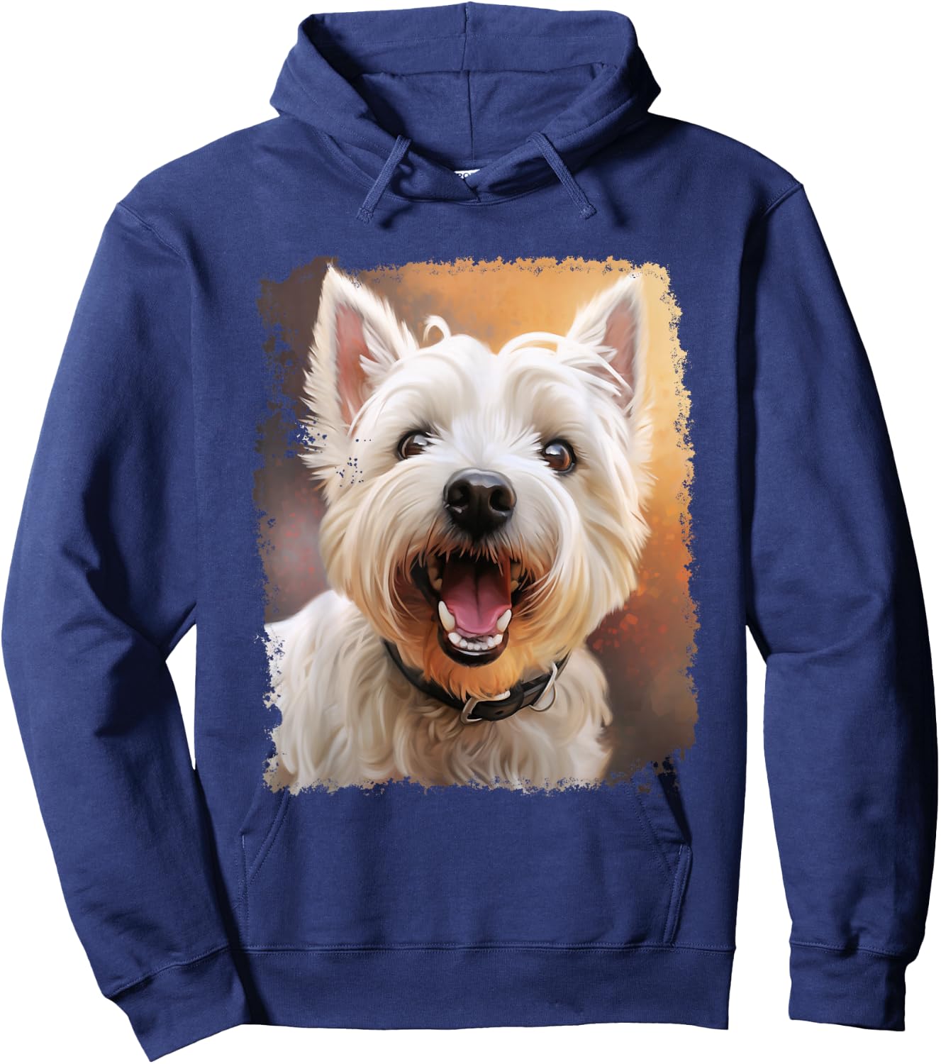 Westie Dog West Highland White Terrier Hoodie - Hoodie | Navy