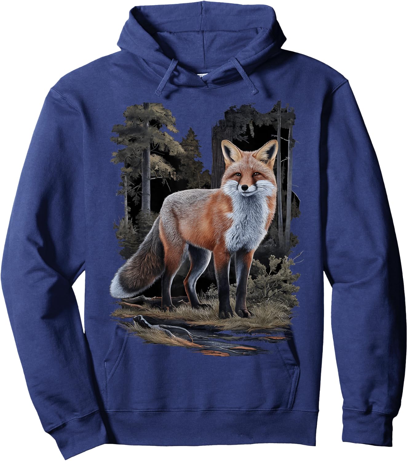 Jäger & Jägerin Fuchs Jagd Geschenk Jagdkleidung Fuchs Hoodie - Hoodie | Navy