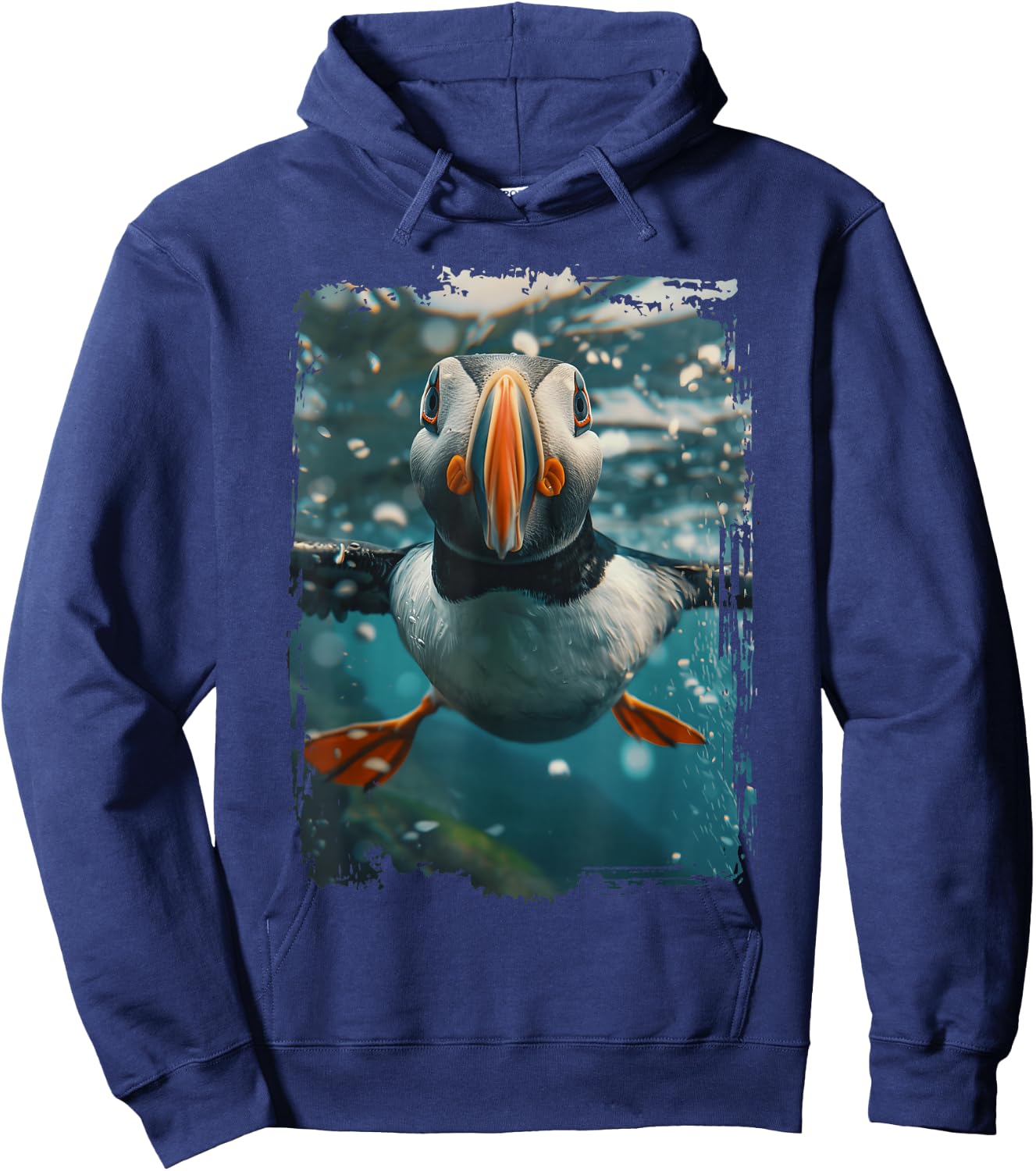 Atlantic Puffin Hoodie - Hoodie | Navy