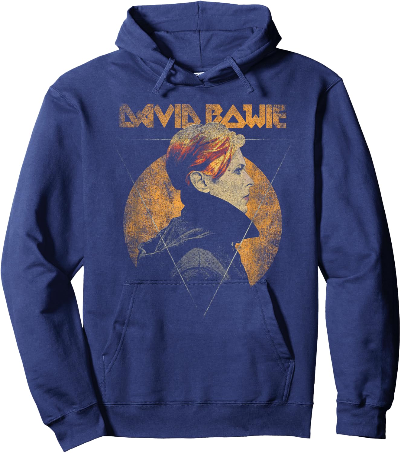 David Bowie - Triangle , black Hoodie - Hoodie | Navy