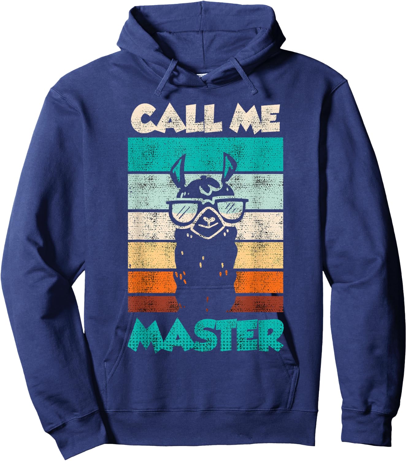 Call Me Master 2024 , black Hoodie - Hoodie | Navy