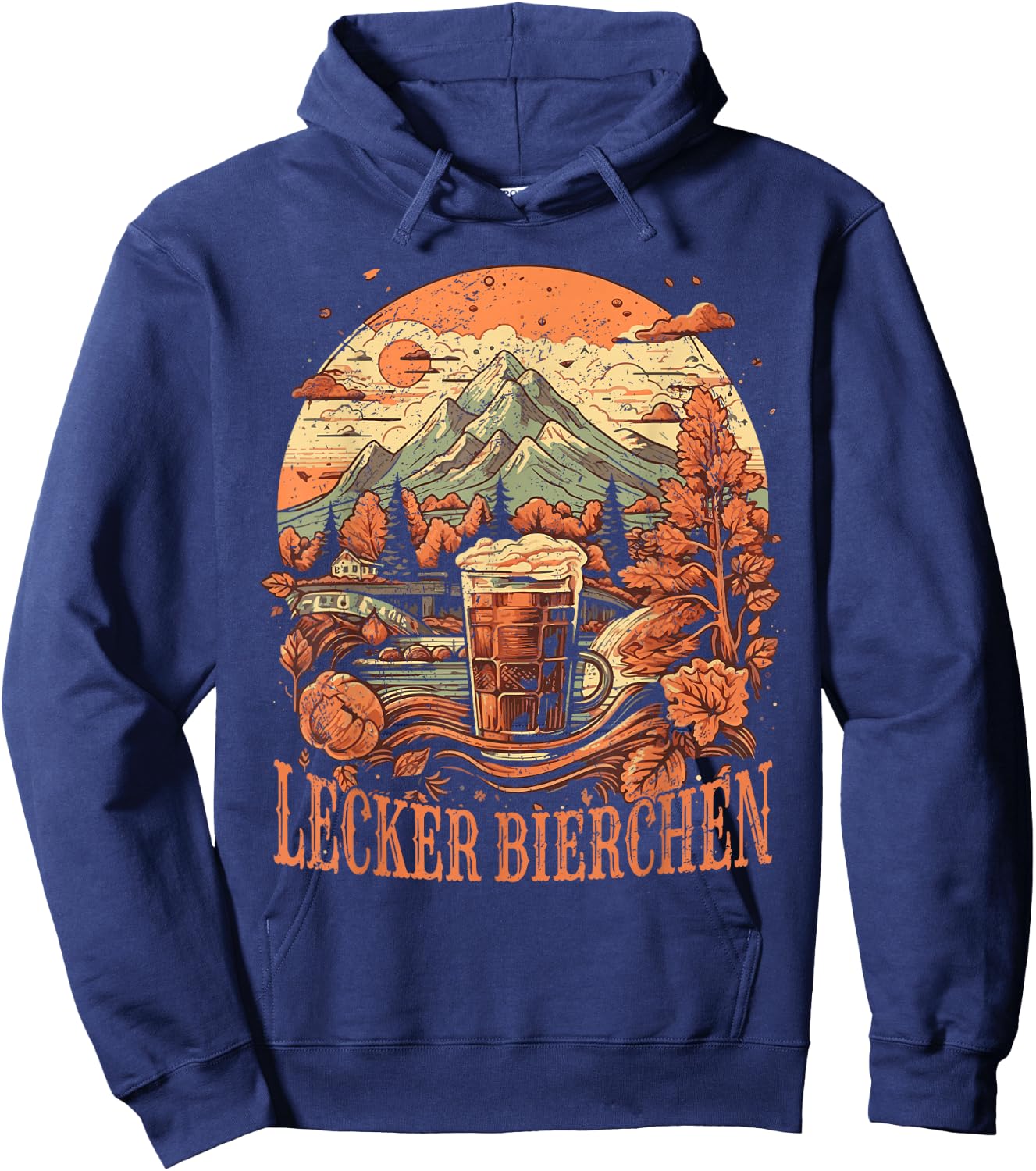 Lecker Bierchen Hoodie - Hoodie | Navy