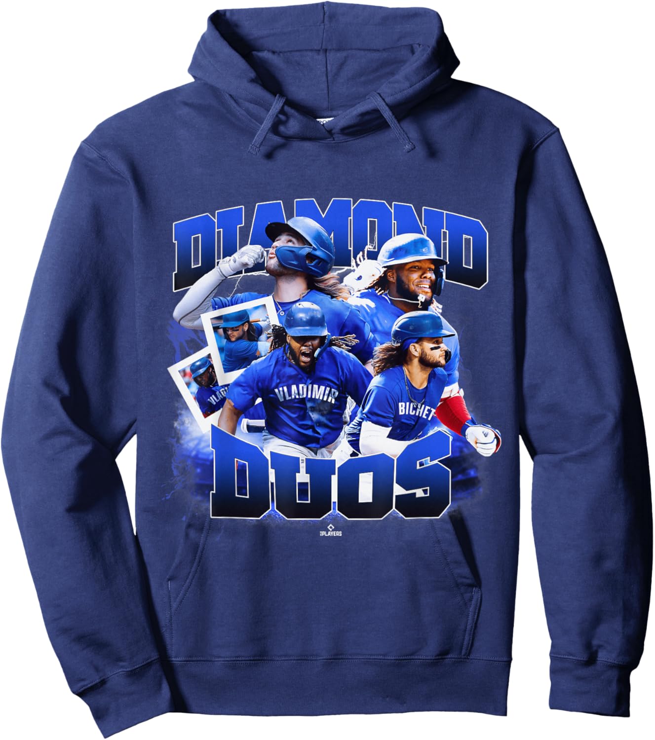 Vladimir Guerrero Jr. & Bo Bichette | Toronto | MLBDDUO4010 Hoodie - Hoodie | Navy