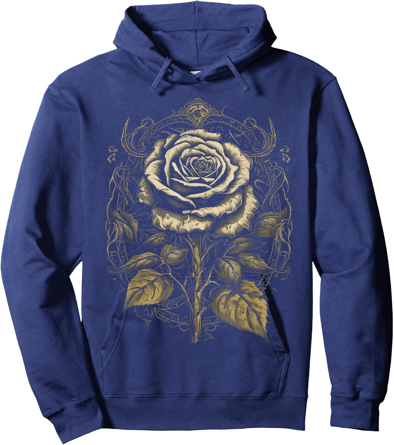 Gothic Aesthetic Rosen Hexen Witchcraft Dark Art Hoodie - Hoodie | Navy