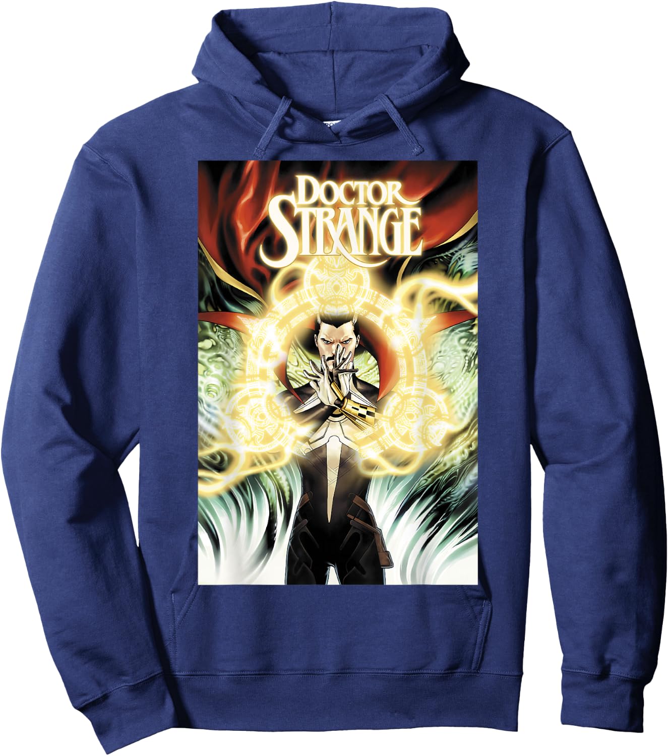 Marvel Doctor Strange Comic Cover Hoodie - Hoodie | Navy