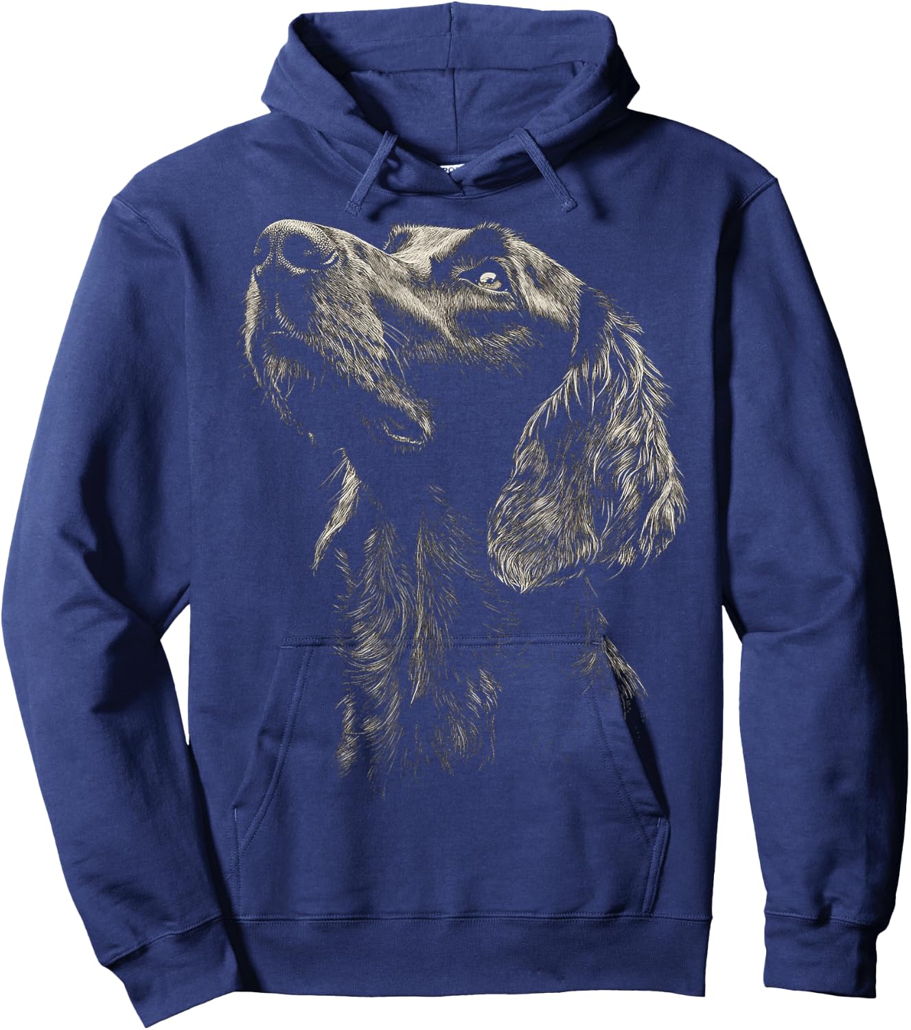 Irish Setter Dog Motif Pet Artwork Irish Setter Women Kids Hoodie - Hoodie | Navy