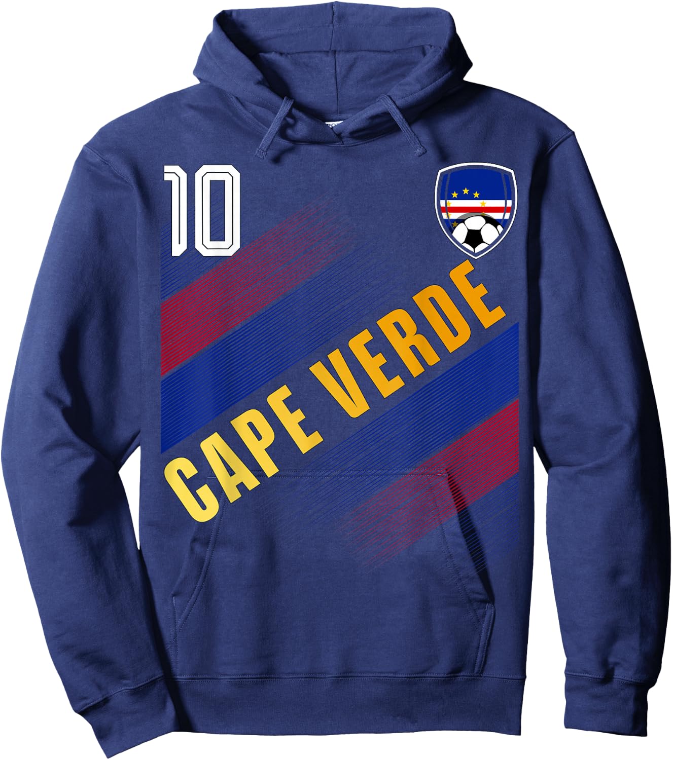 Cape Verde Flag Cape Verdean Pride Lovers Hoodie - Hoodie | Navy