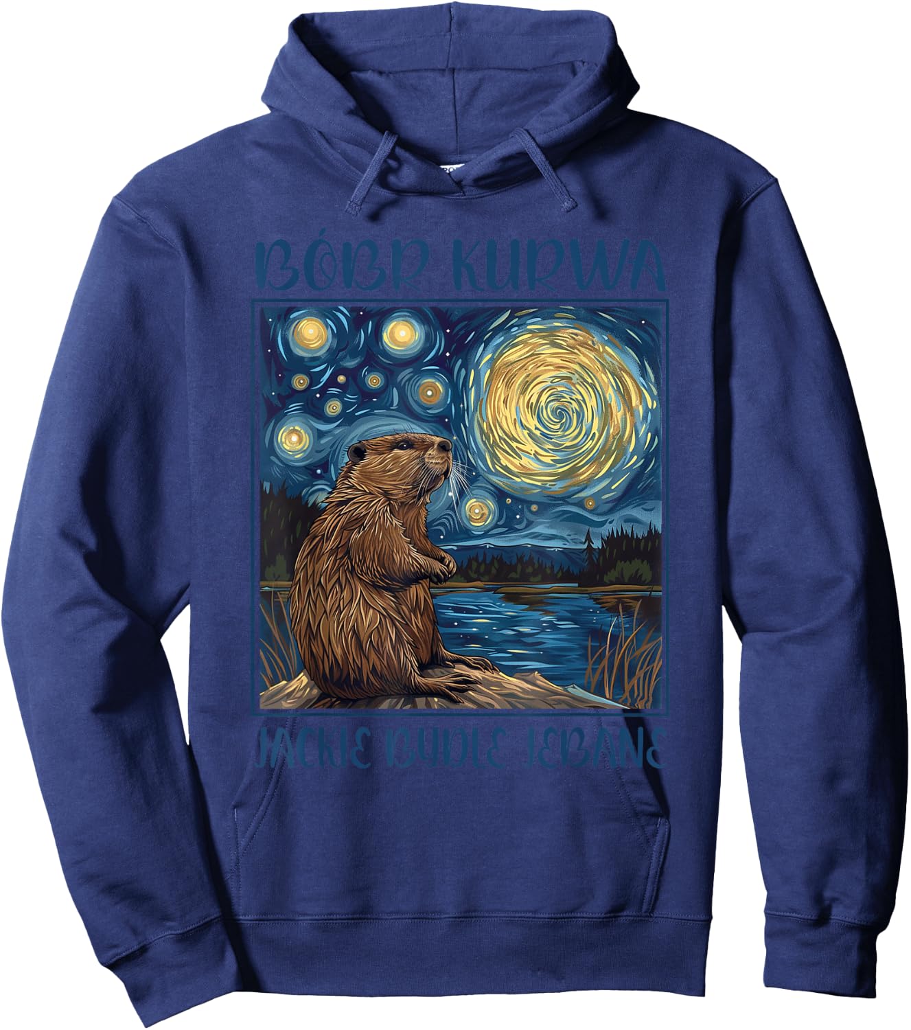 Bober Bobr Kurwa Hoodie - Hoodie | Navy
