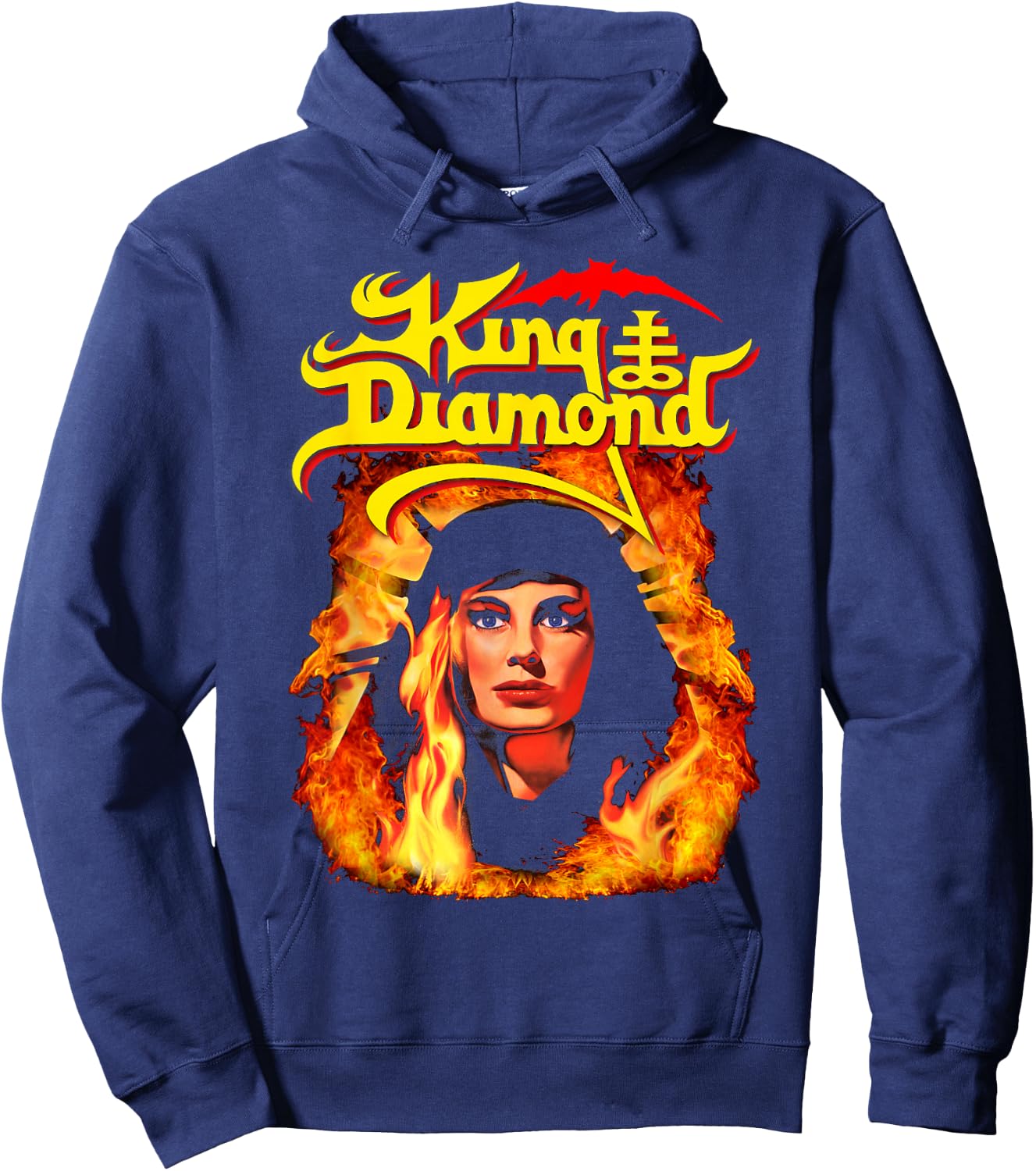 Portrait Fatal , Black, S Hoodie - Hoodie | Navy