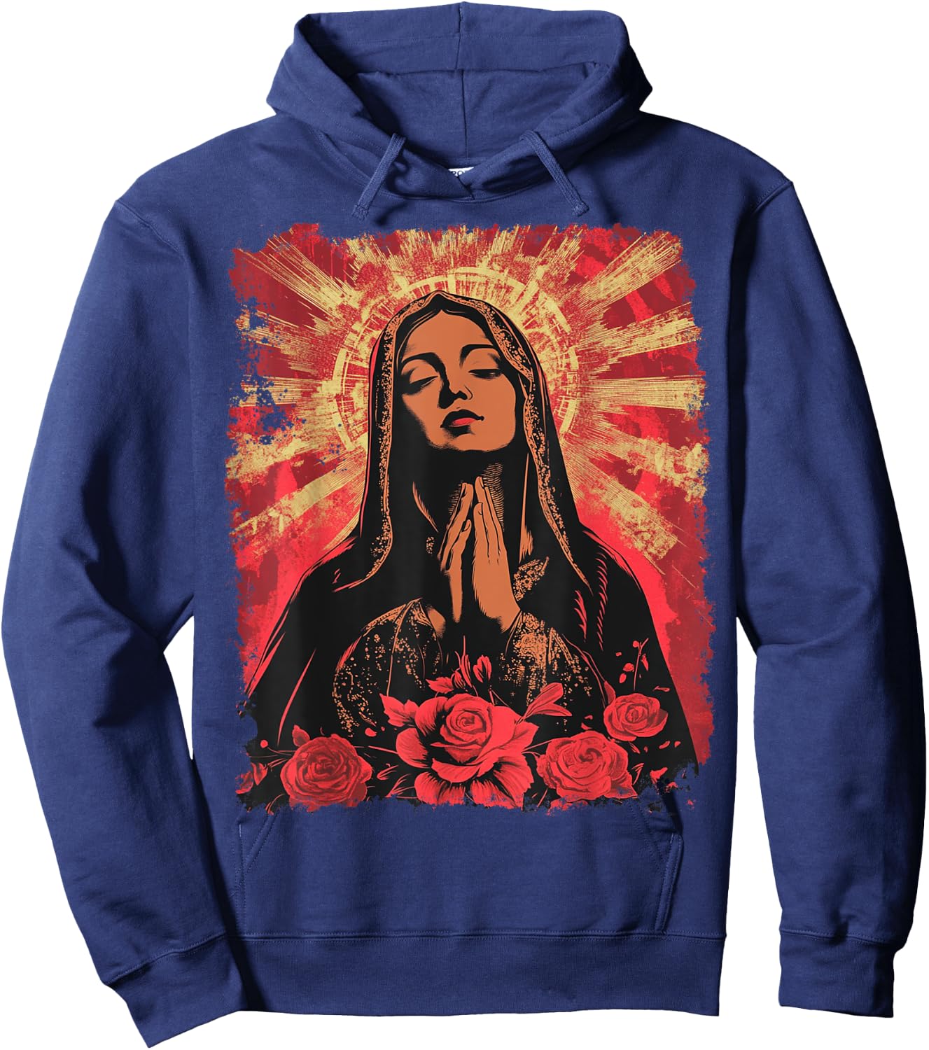 The Virgin Mary Hoodie - Hoodie | Navy