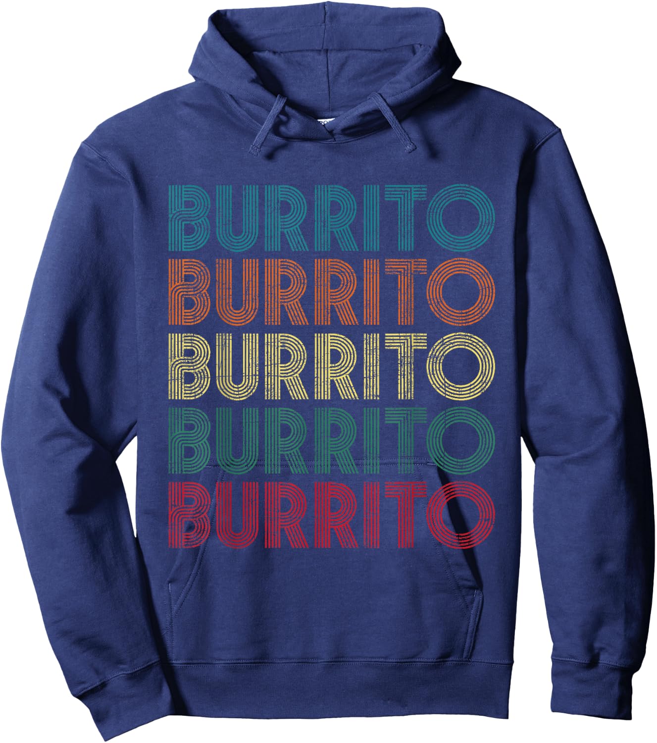 Burrito - Cinco De Mayo Tortilla Mexican Cuisine Food Lover Hoodie - Hoodie | Navy