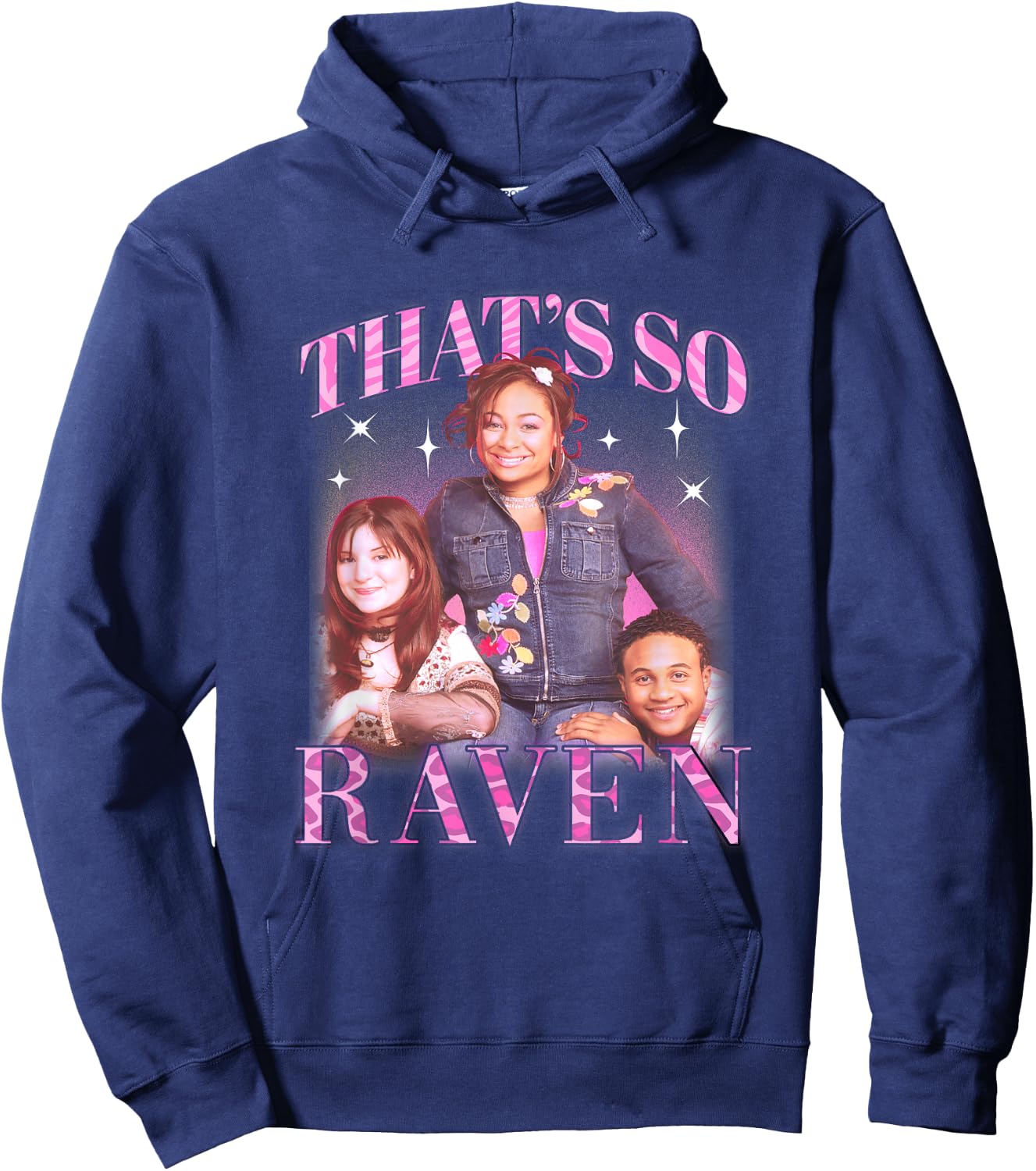 Disney That's So Raven Main Cast Vintage Group Shot Hoodie - Hoodie | Navy