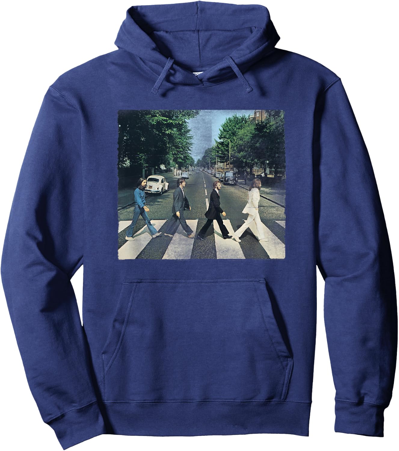 The Beatles Crossing Abbey Road Hoodie - Hoodie | Navy