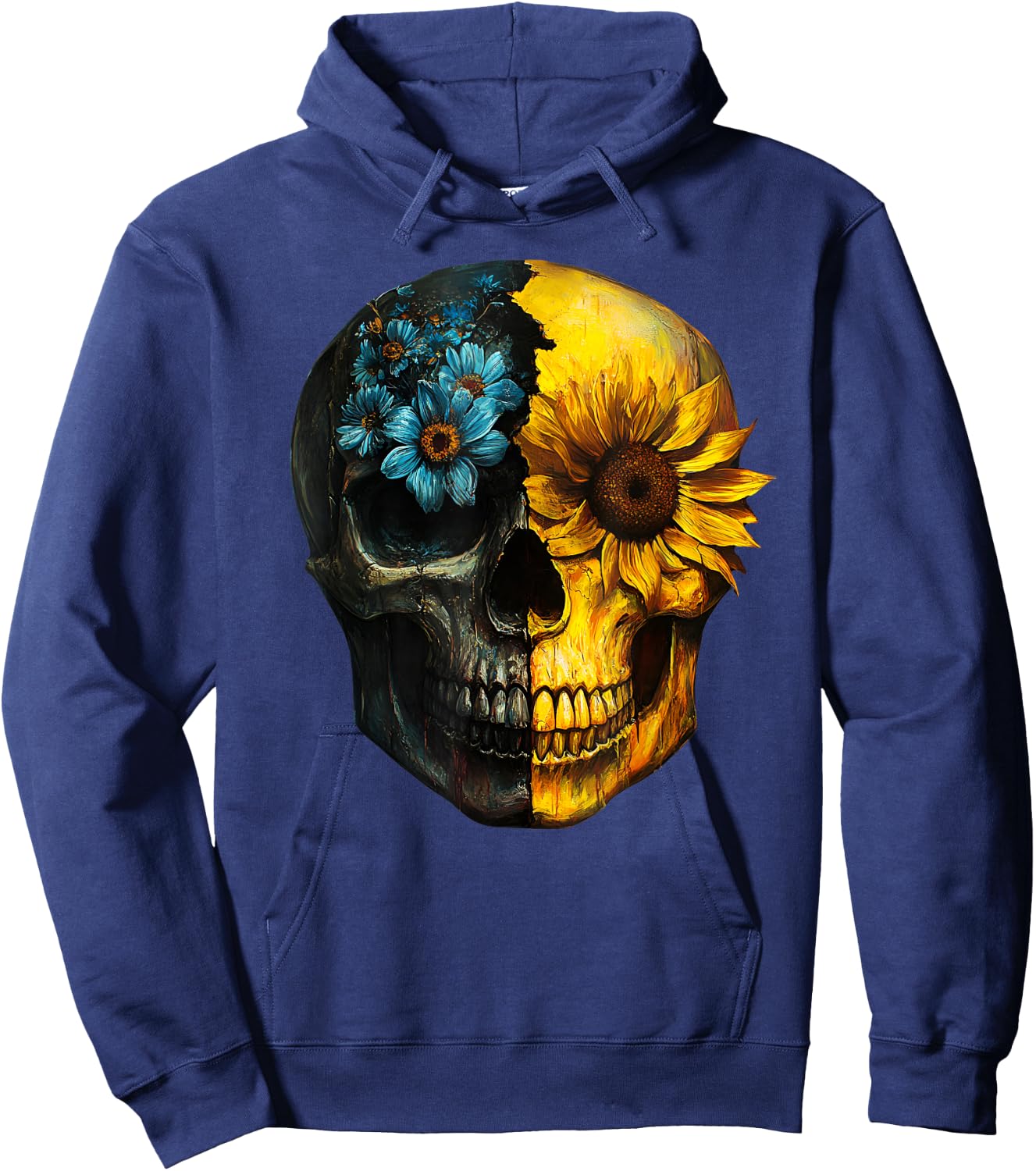 1,2,3 Rock Music Style ist für Sie da Hoodie - Hoodie | Navy