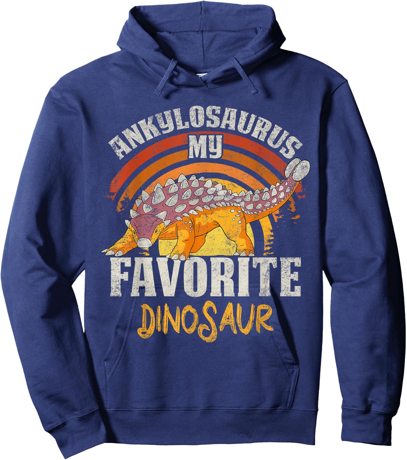 Ankylosaurus My Favorite Dinosaurier Design für Paläontologen Hoodie - Hoodie | Navy