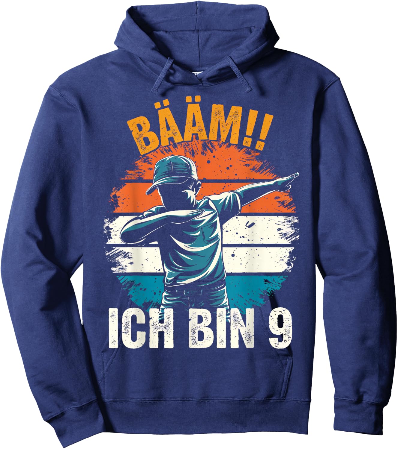 9th Birthday Boy Girl 9 Years 2015 Funny Gift , black Hoodie - Hoodie | Navy