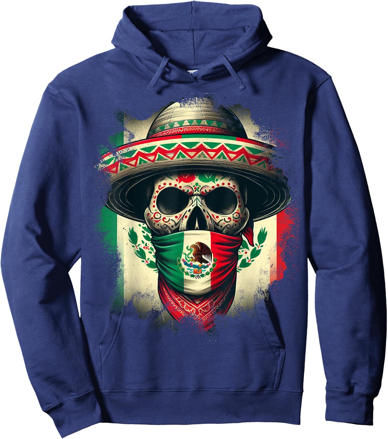 Mexico Cinco De Mayo Tijuana Pride Mexican Hoodie - Hoodie | Navy
