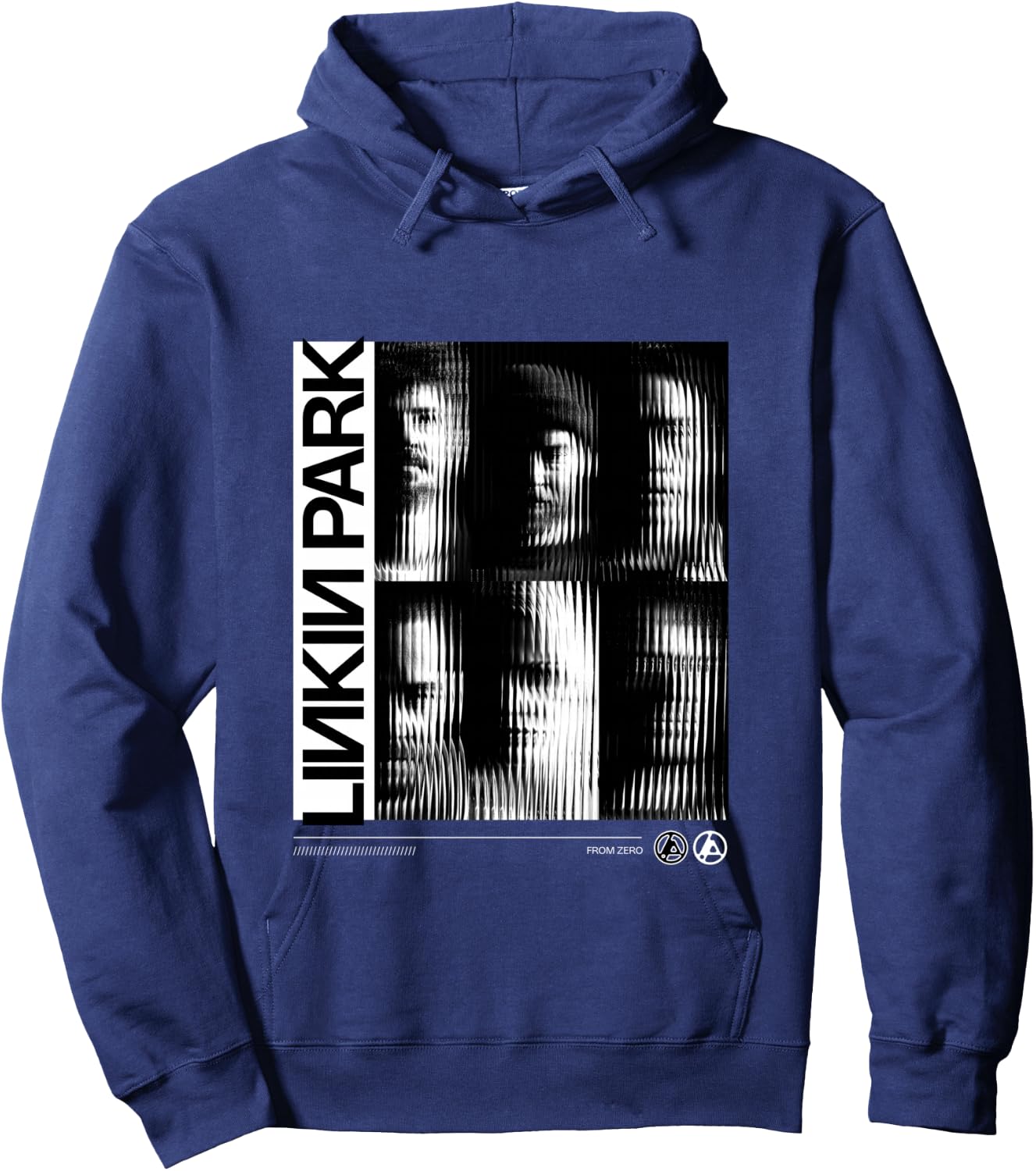 Photo of the Linkin Park Group, Black, S Hoodie - Hoodie | Navy
