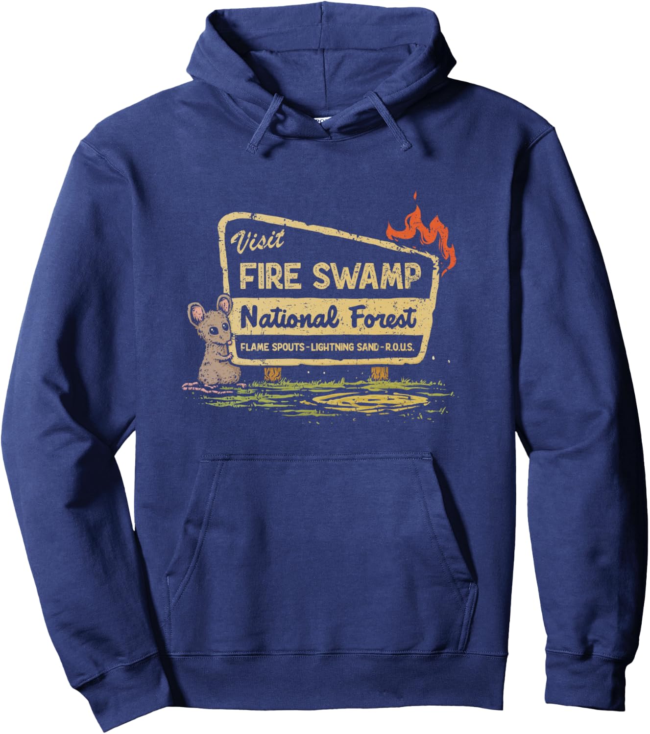 Fire Swamp National Forest Hoodie - Hoodie | Navy