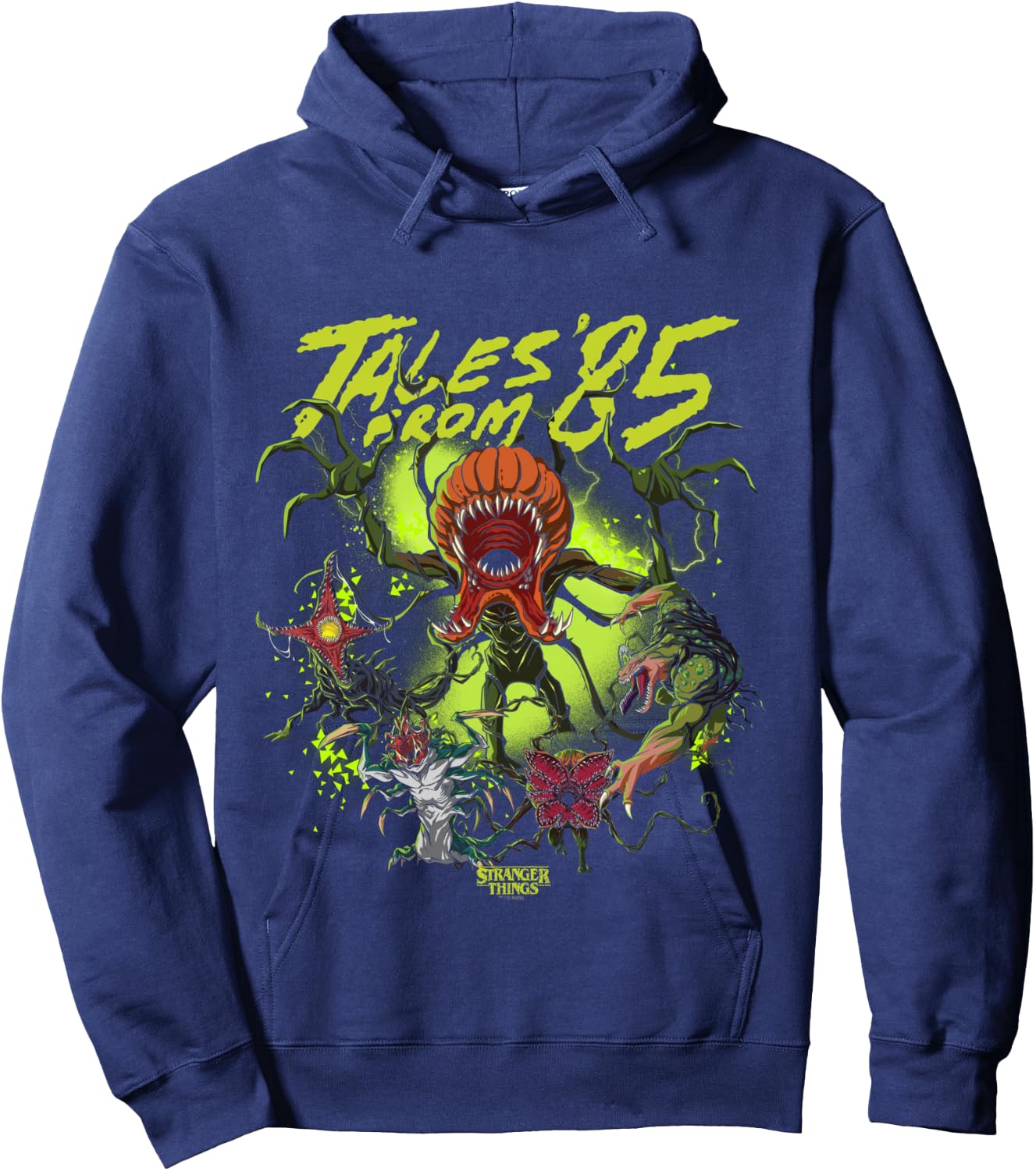 Stranger Things Tales from ‘85 Officially Licensed Hoodie - Hoodie | Navy