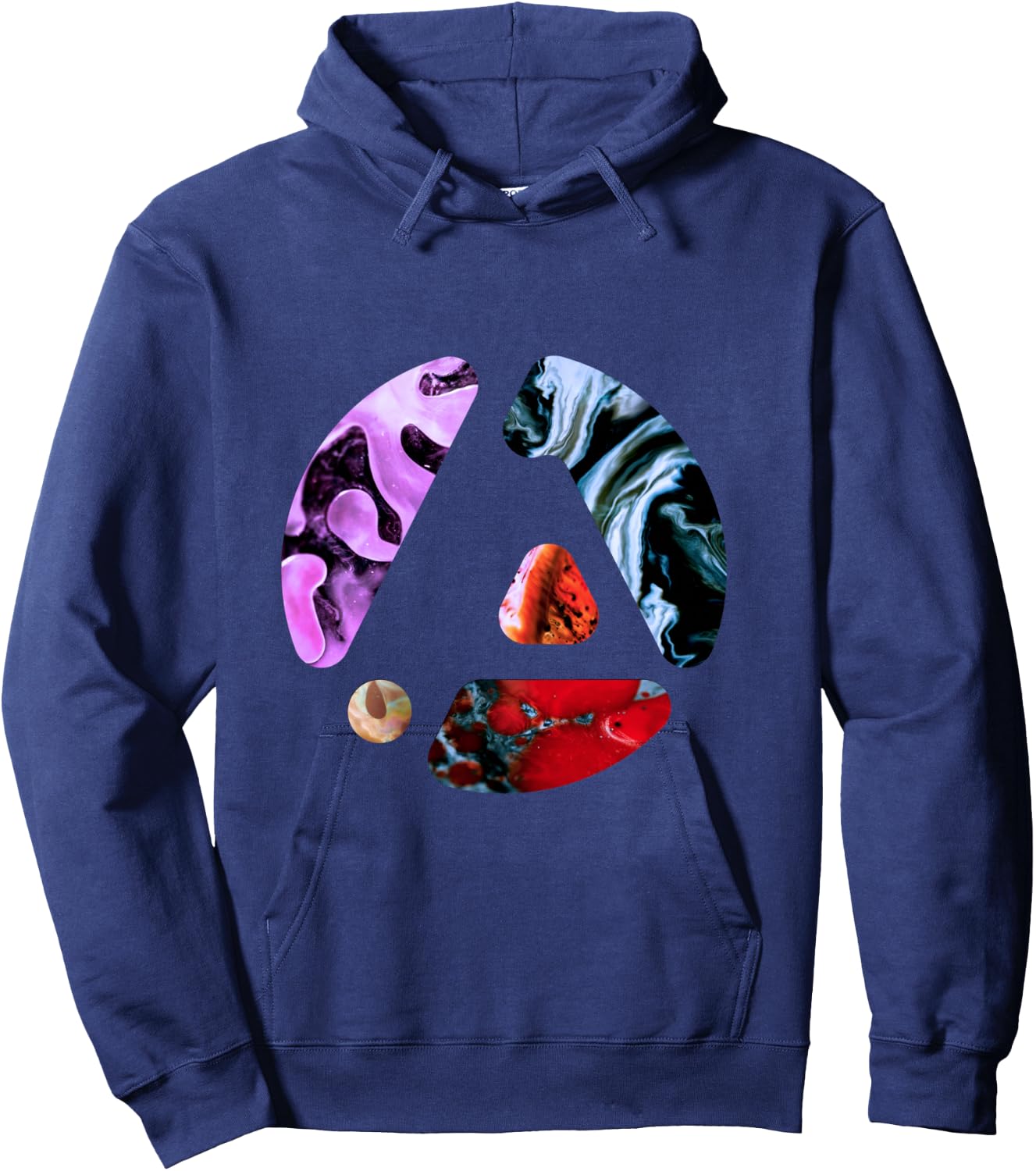 Linkin Park From Zero Neonlogo Langarmshirt Hoodie - Hoodie | Navy