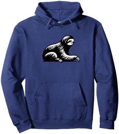 Paresseux - Animal préféré du zoo Hoodie - Hoodie | Navy