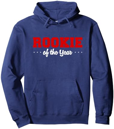 Rookie of the Year Clothing - Erwachsene , Schwarz, Kurzarm, Small Hoodie - Hoodie | Navy