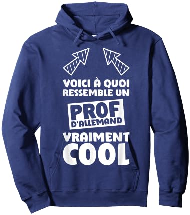 German Teacher Funny Quote German Teacher Hoodie - Hoodie | Navy