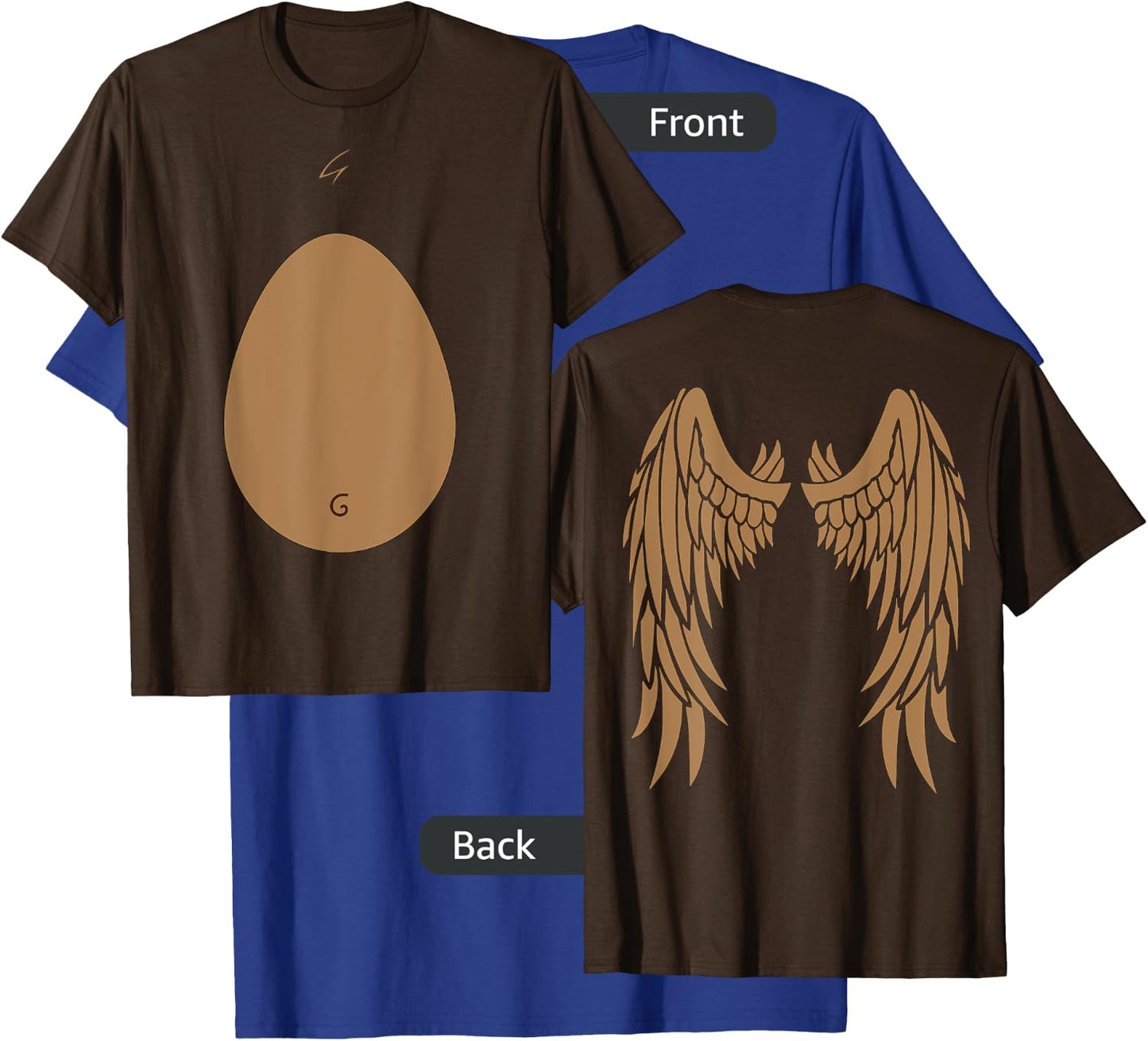 Costume Flying Monkeys Halloween ( wings on the back) T-Shirt - T-Shirt | Royal