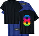 #8 Rainbow Sport Jersey Uniform Number, 8th Birthday T-Shirt - T-Shirt | Royal