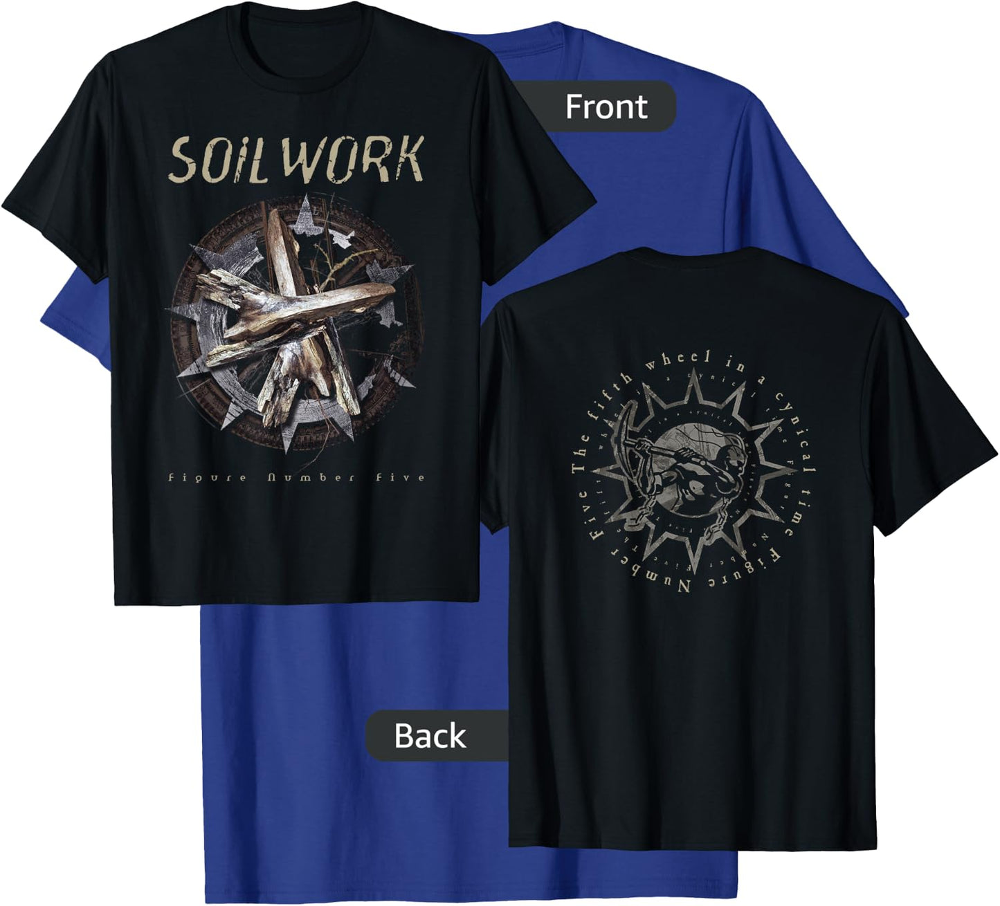 Figure Number Five T-Shirt - T-Shirt | Royal