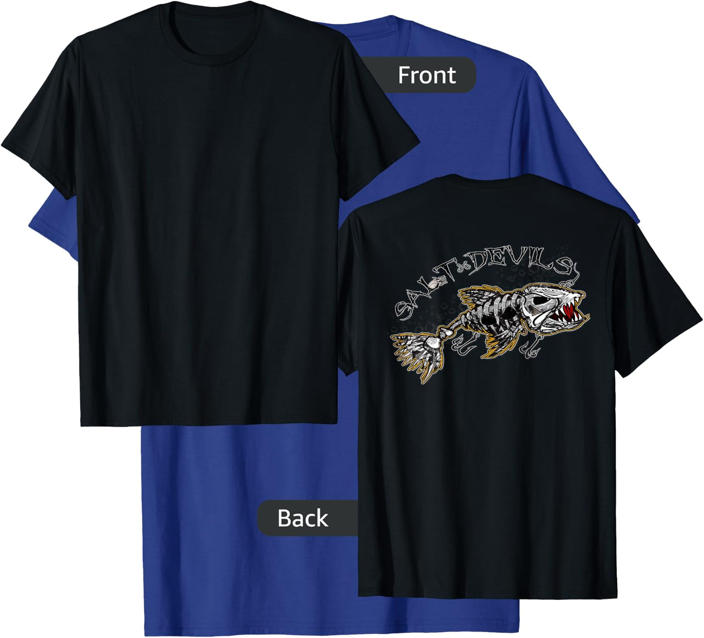 Skull Fish Lure T-Shirt - T-Shirt | Royal