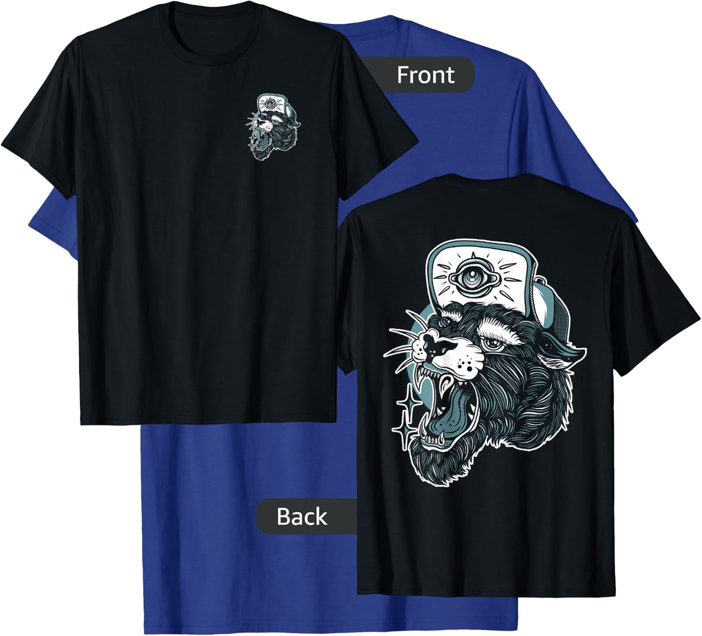 Edgy Panther American Traditional Tattoo Flash Ink Addict T-Shirt - T-Shirt | Royal
