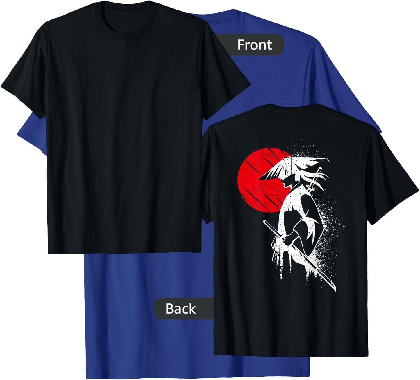 Ronin Samurai Warrior T-Shirt - T-Shirt | Royal