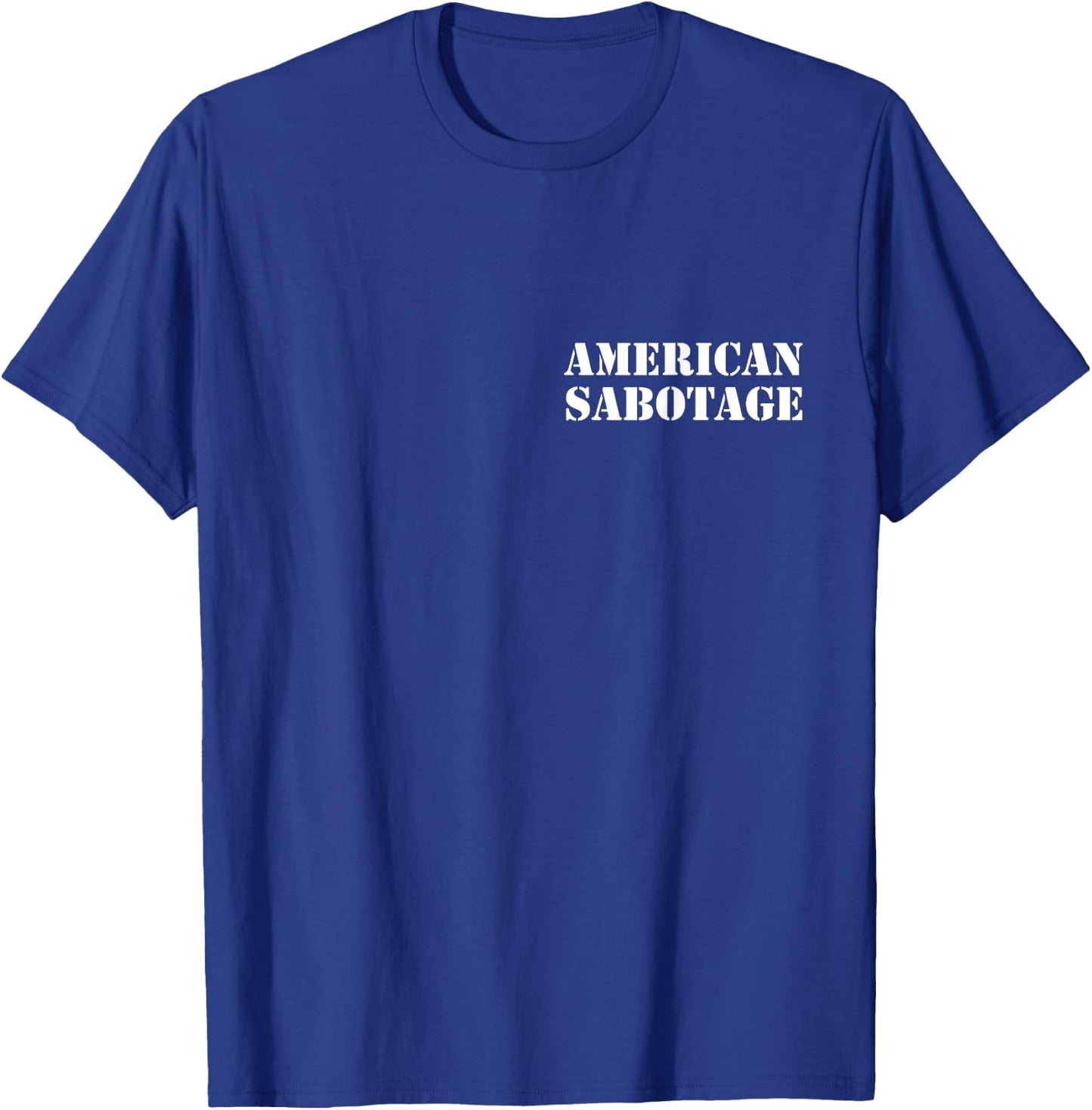 Vintage American Sabotage Clutch, Black, S T-Shirt - T-Shirt | Royal