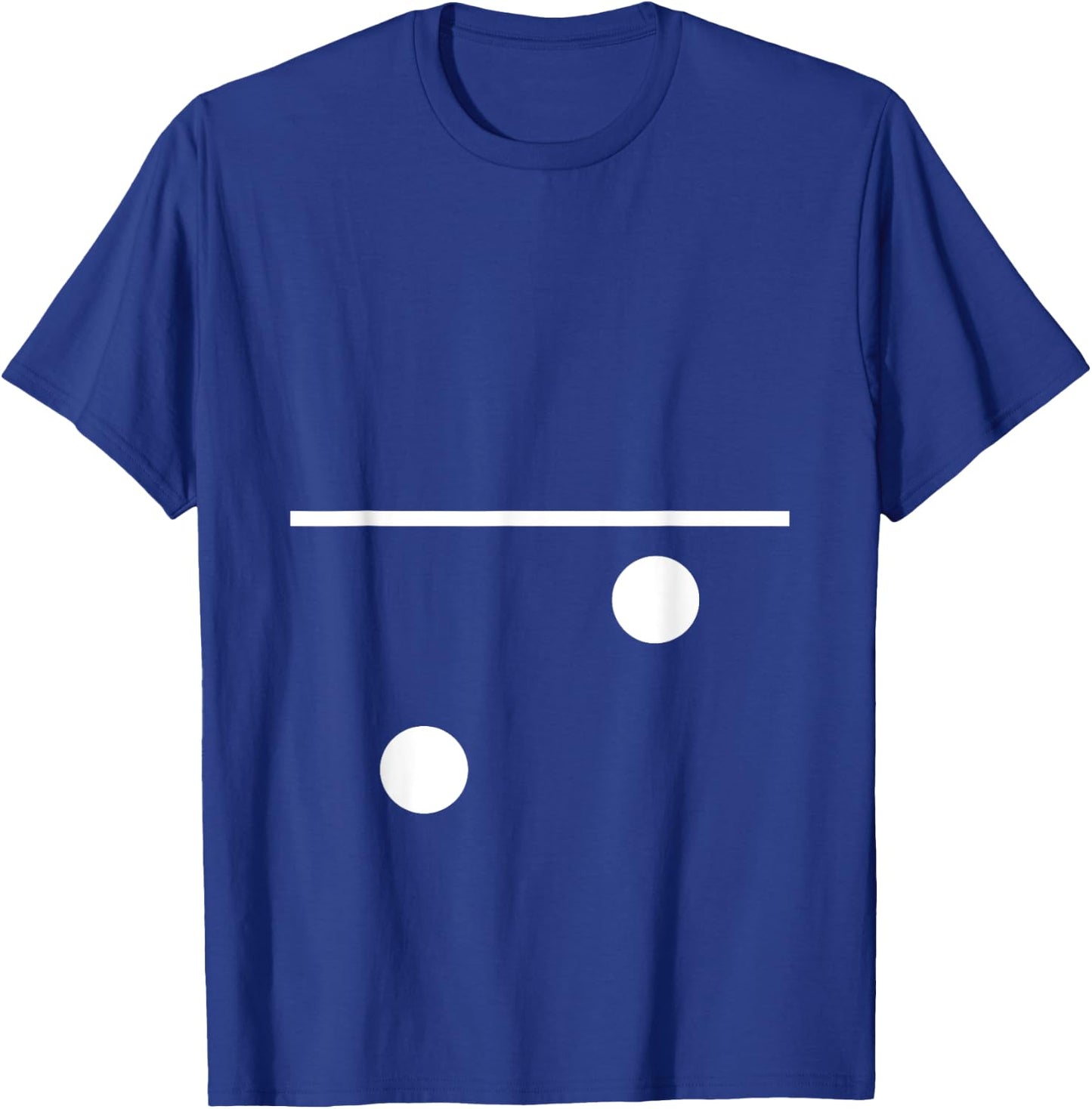 Domino Blank and 2 Matching Halloween Gift Group Costume 0-2 T-Shirt - T-Shirt | Royal