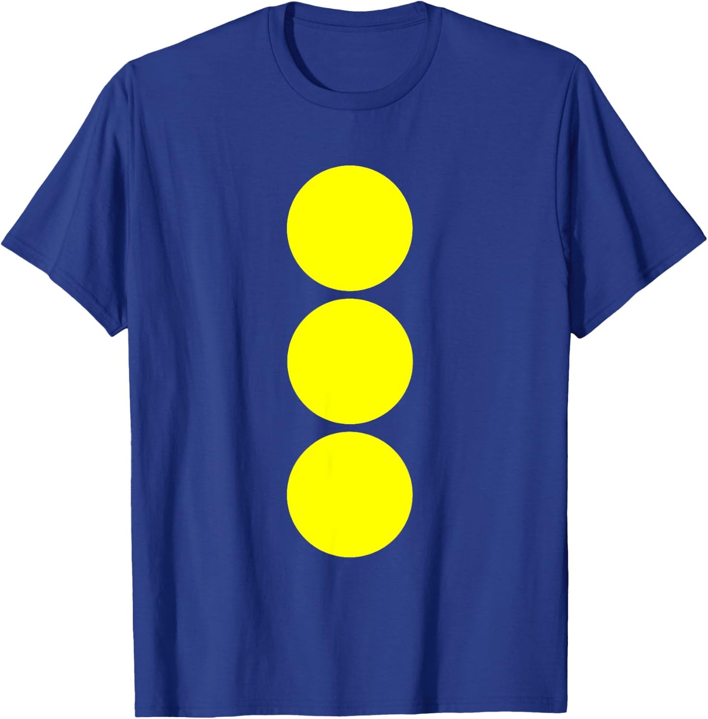 Twister Game Yellow Matching Group Costume Matching T-Shirt - T-Shirt | Royal