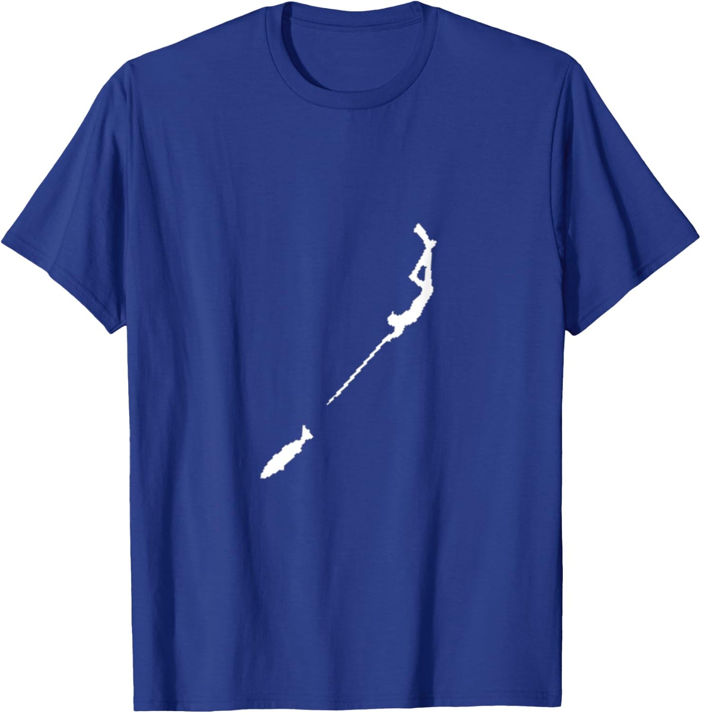 Spearfishing Scuba Hunting Freediving T-Shirt - T-Shirt | Royal