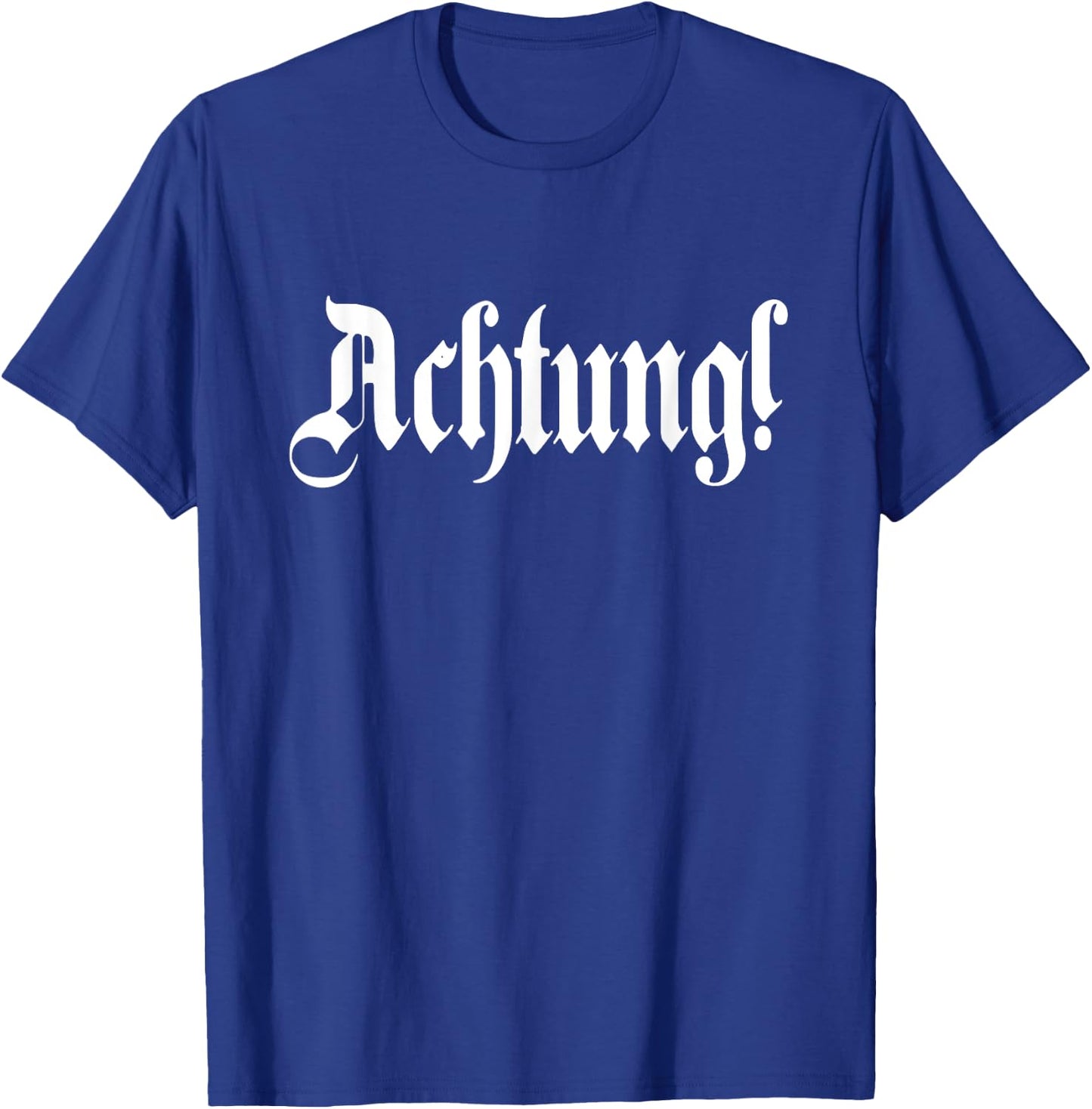 Achtung! Deutschland German Word Germany German T-Shirt - T-Shirt | Royal